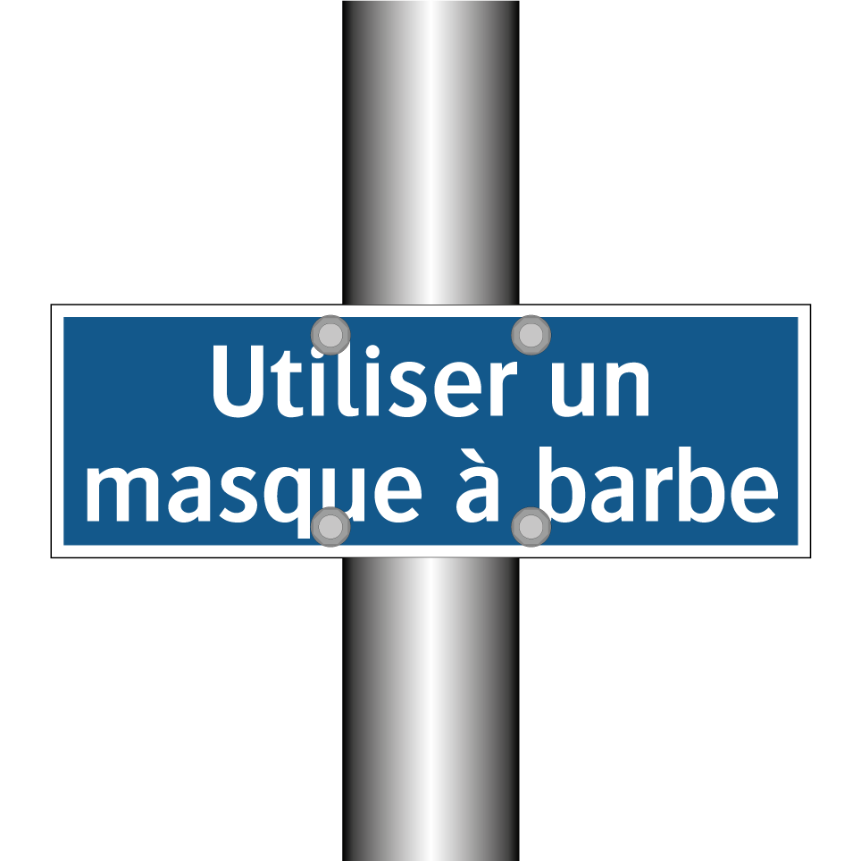 Utiliser un masque à barbe