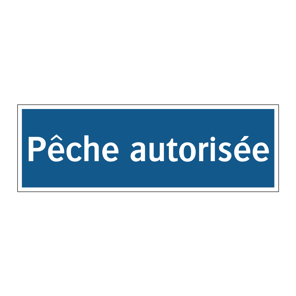Pêche autorisée