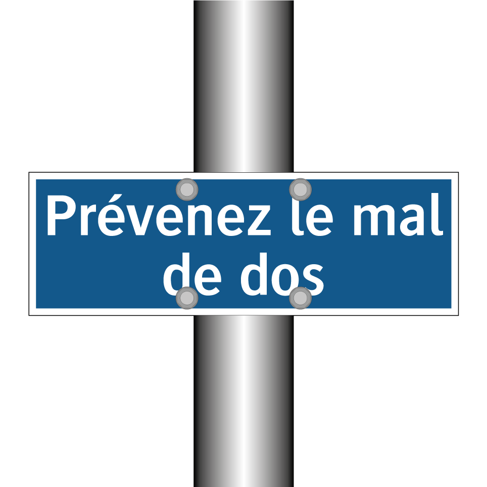 Prévenez le mal de dos