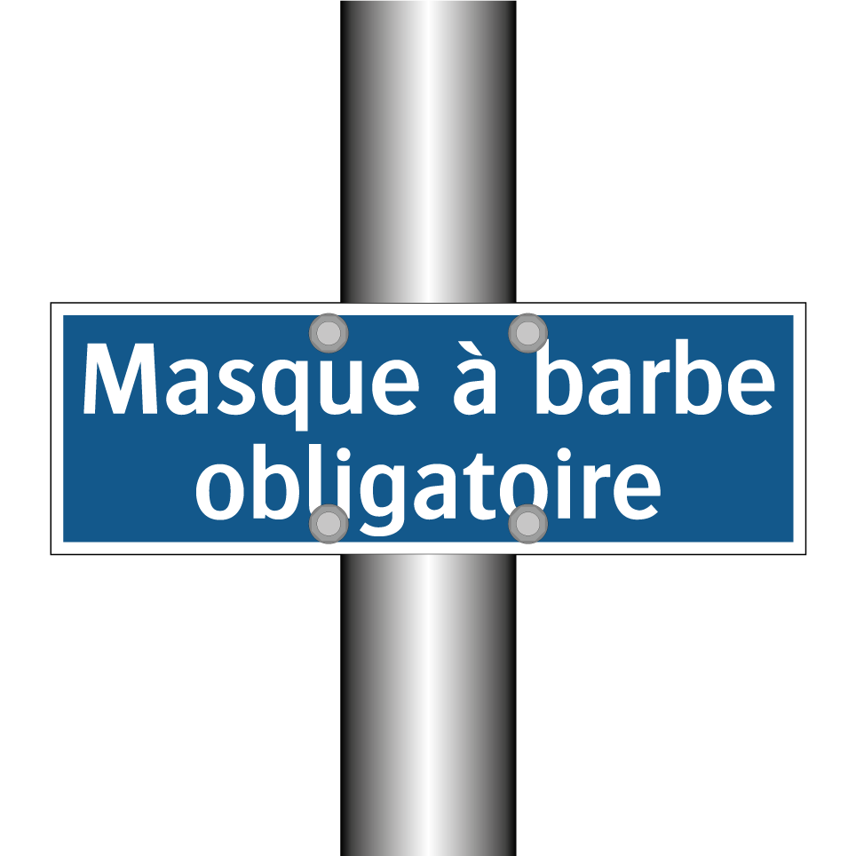 Masque à barbe obligatoire