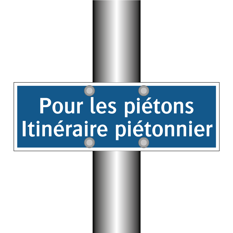 Pour les piétons Itinéraire piétonnier
