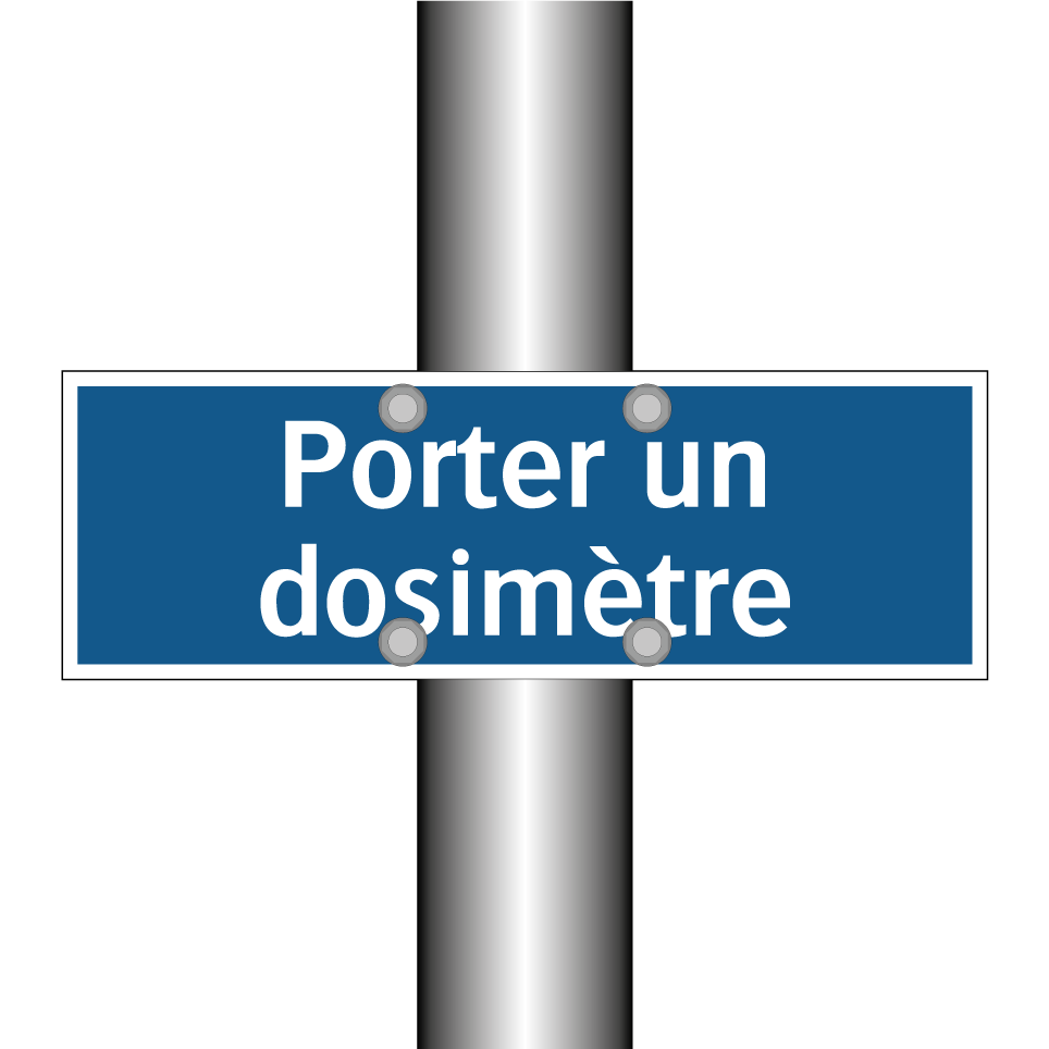 Porter un dosimètre