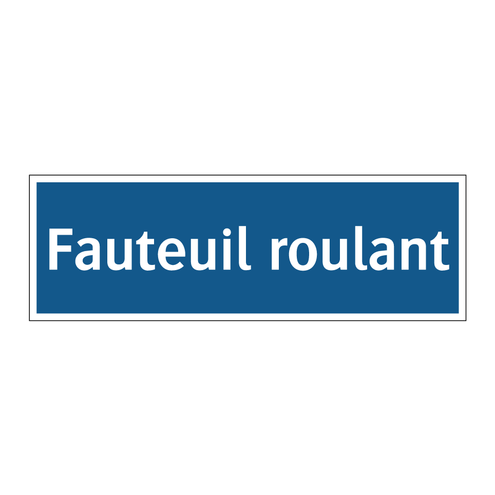 Fauteuil roulant