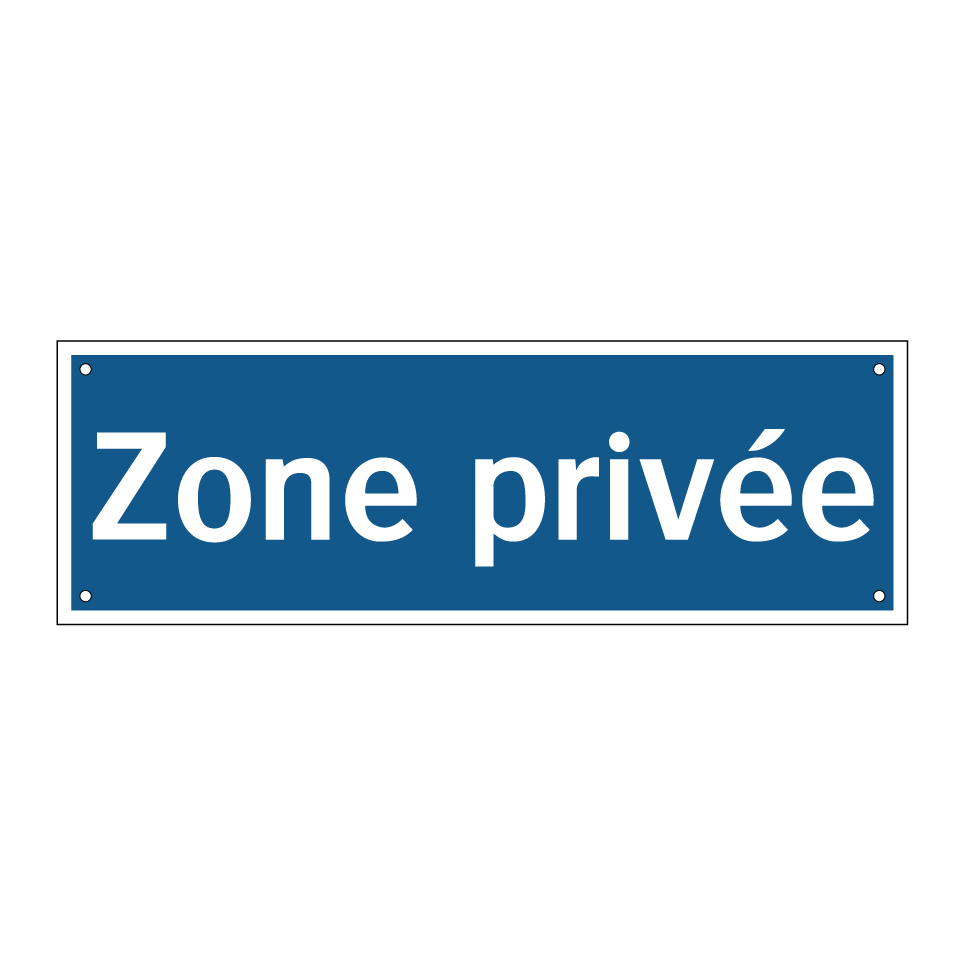 Zone privée