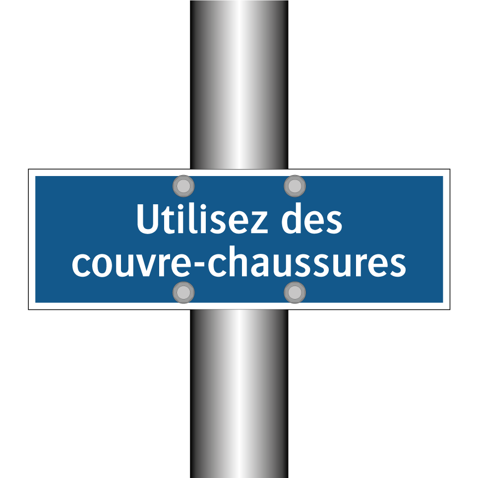 Utilisez des couvre-chaussures