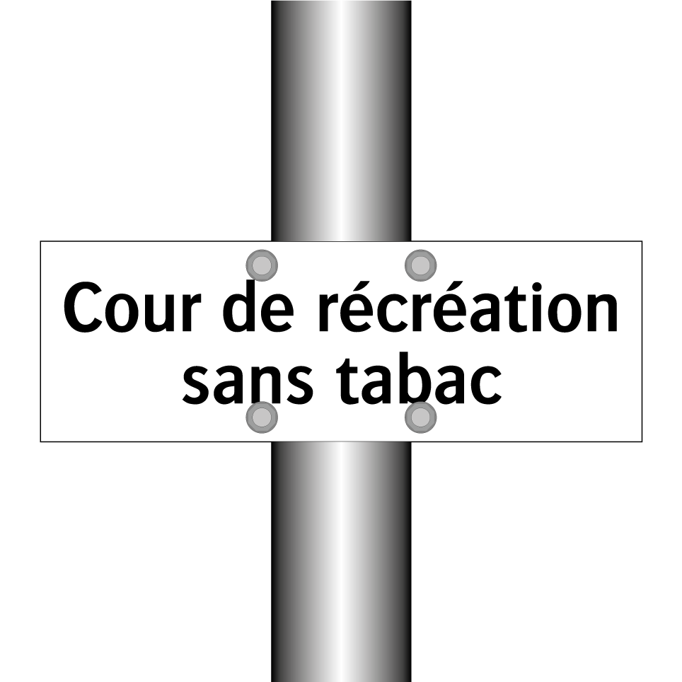 Cour de récréation sans tabac