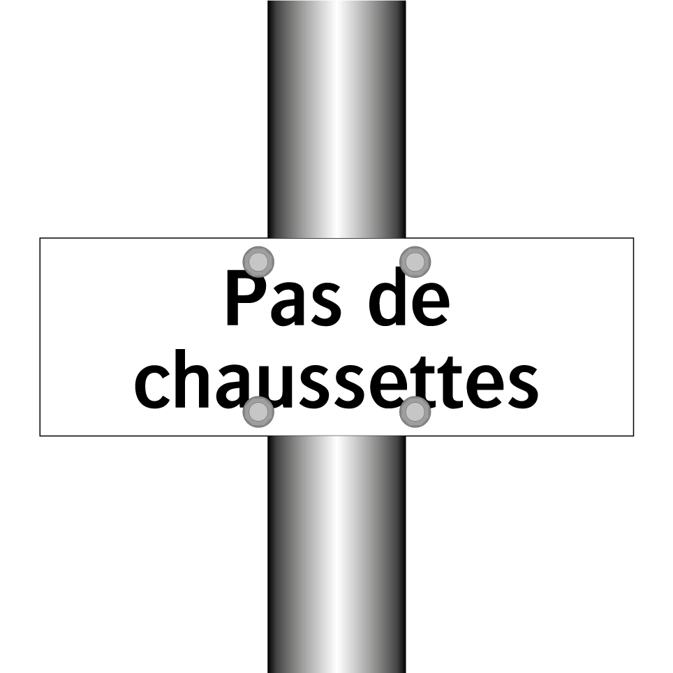 Pas de chaussettes