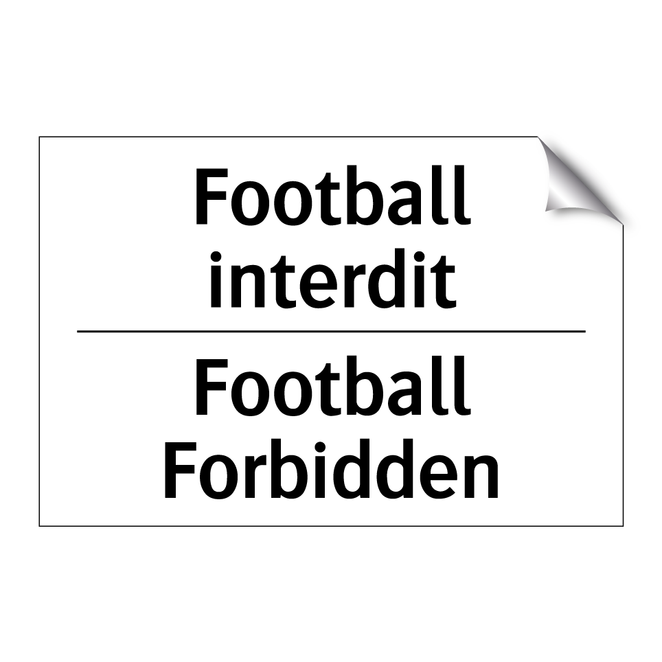 Football interdit - Football Forbidden