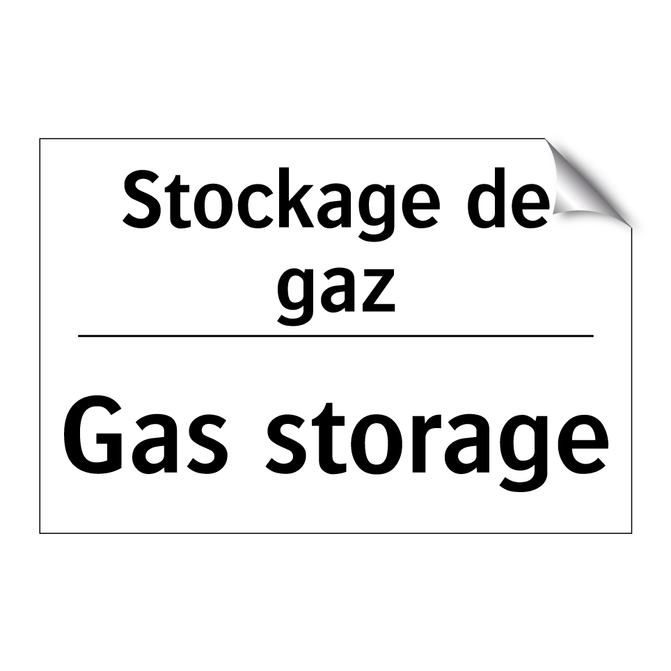 Stockage de gaz - Gas storage