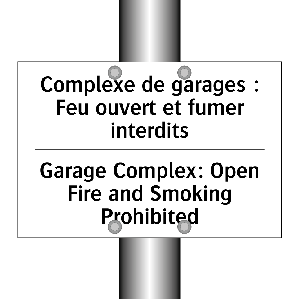 Complexe de garages : Feu ouvert  /.../ - Garage Complex: Open Fire and  /.../
