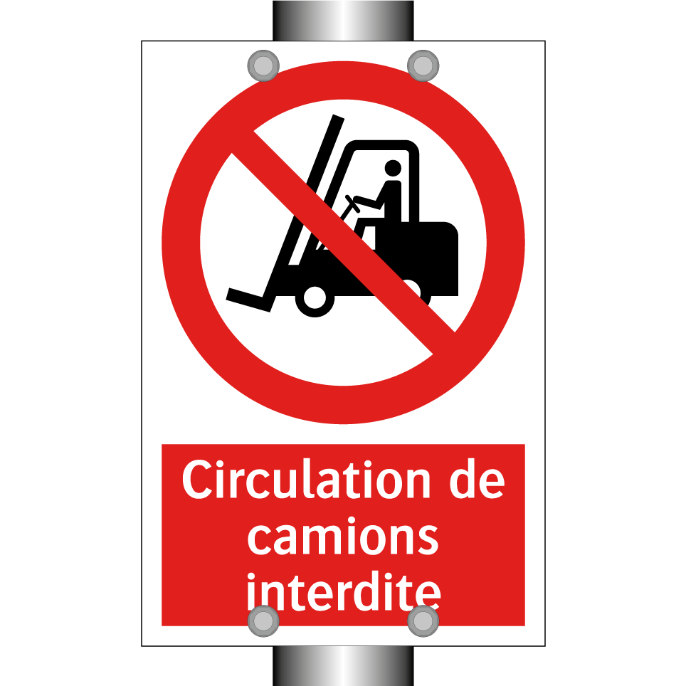 Circulation de camions interdite