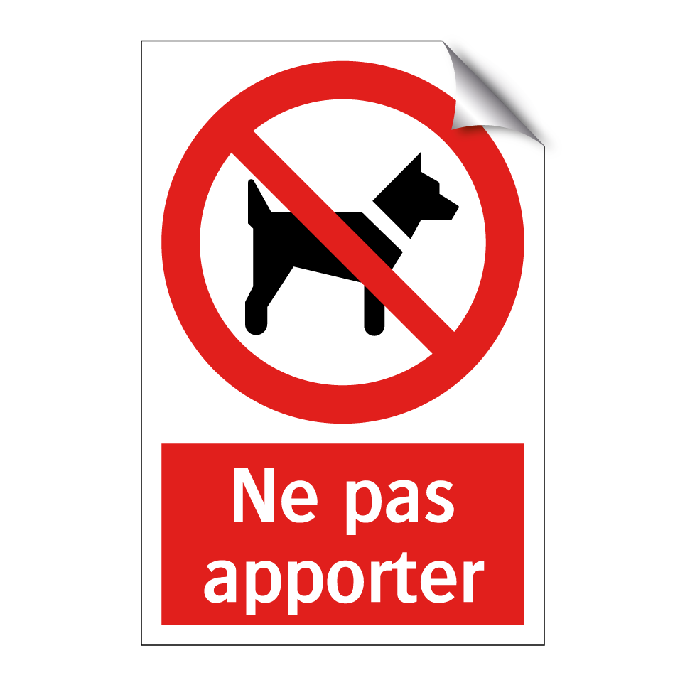 Ne pas apporter