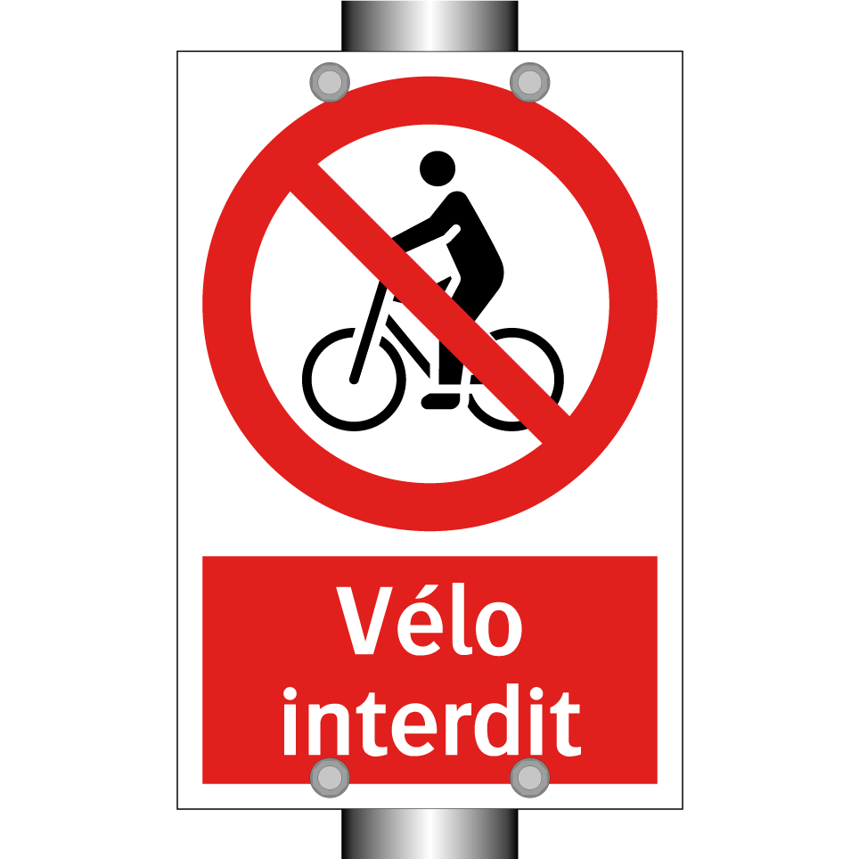 Vélo interdit