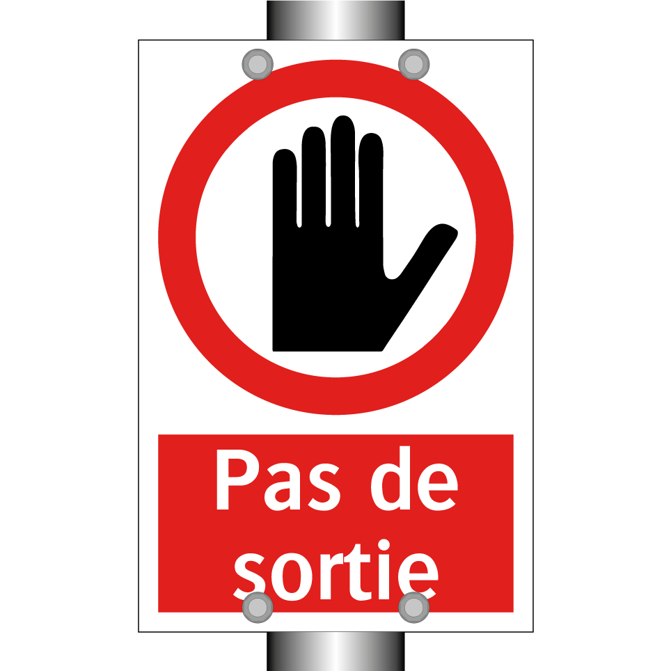 Pas de sortie