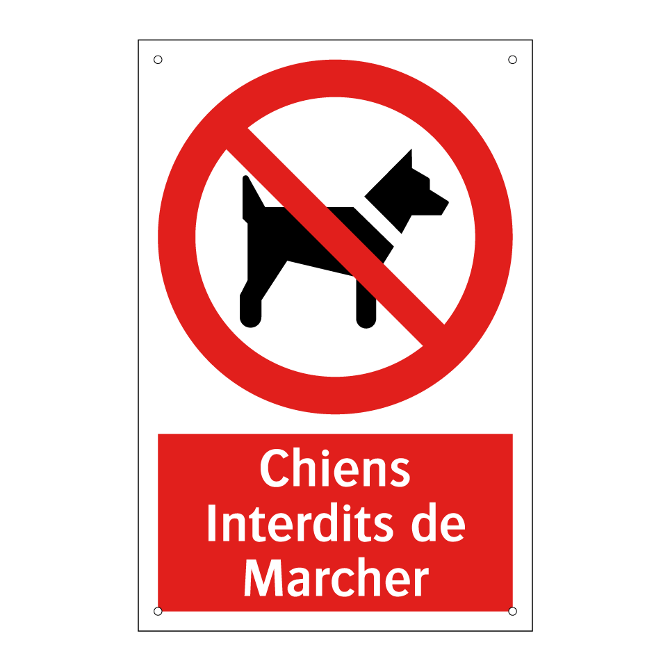 Chiens Interdits de Marcher