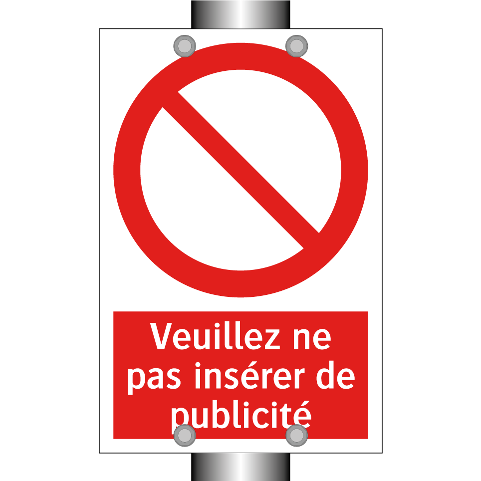 Veuillez ne pas insérer de publicité