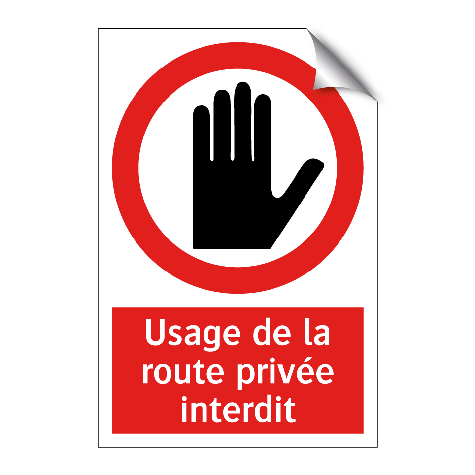 Usage de la route privée interdit