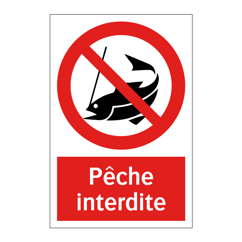 Pêche interdite