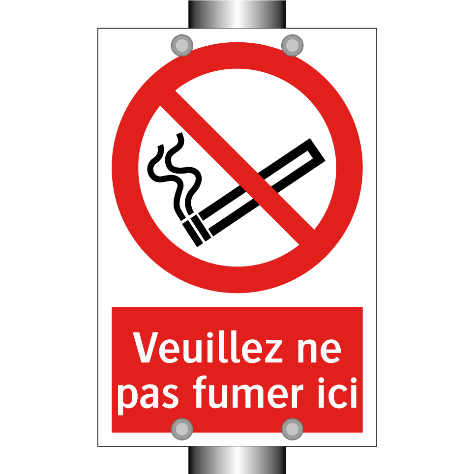 Veuillez ne pas fumer ici