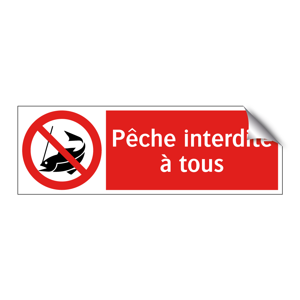 Pêche interdite à tous