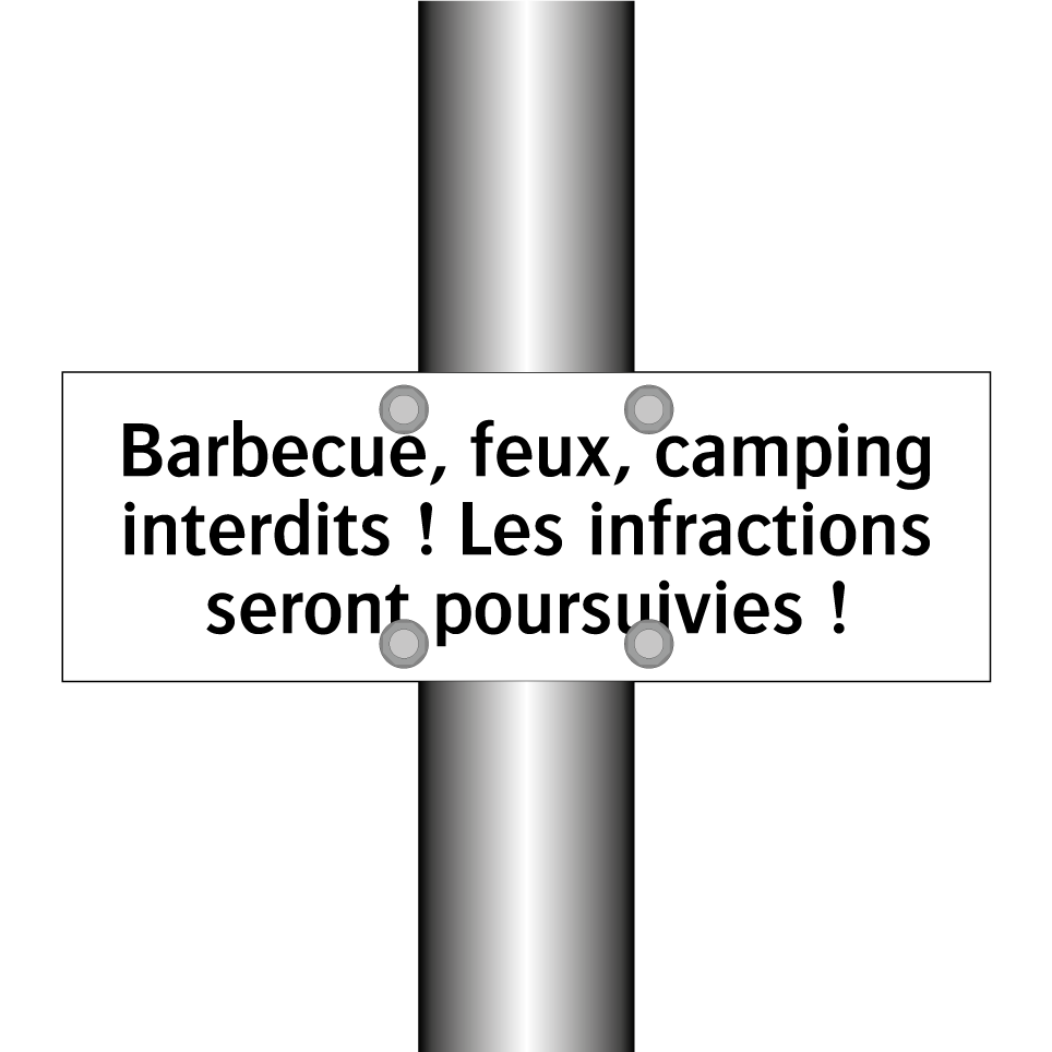 Barbecue, feux, camping interdits ! Les infractions seront poursuivies !