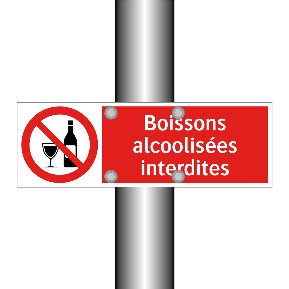 Boissons alcoolisées interdites