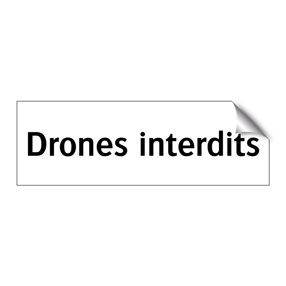 Drones interdits