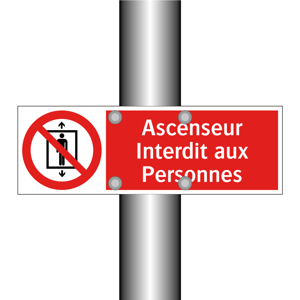 Ascenseur Interdit aux Personnes