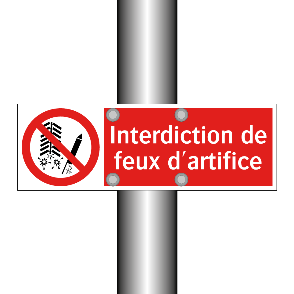 Interdiction de feux d'artifice