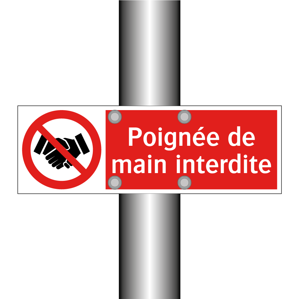 Poignée de main interdite