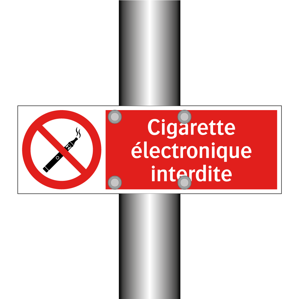 Cigarette électronique interdite
