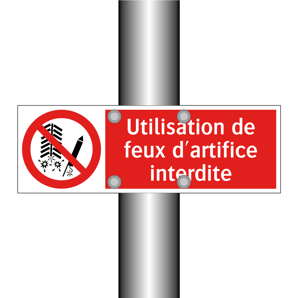 Utilisation de feux d'artifice interdite