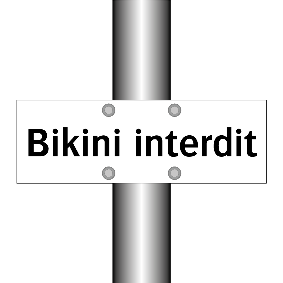 Bikini interdit