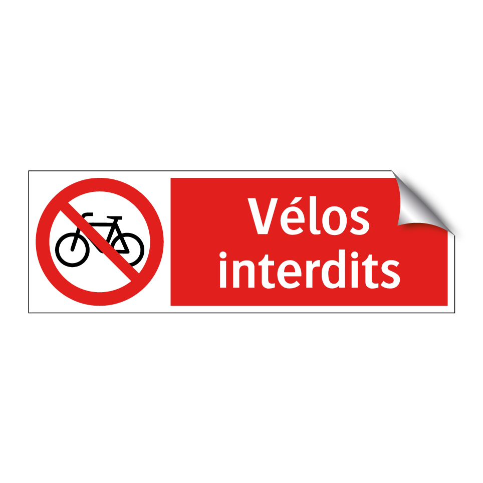 Vélos interdits