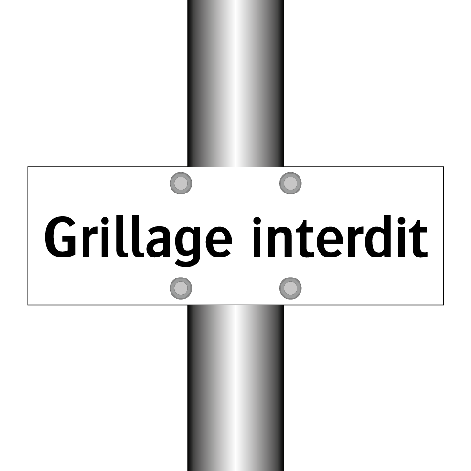 Grillage interdit
