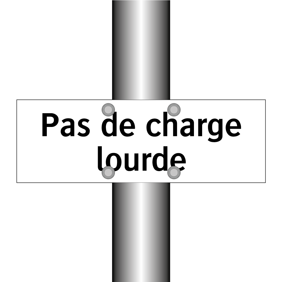 Pas de charge lourde