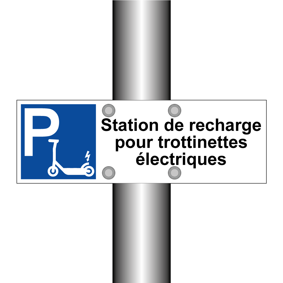 Station de recharge pour trottinettes électriques