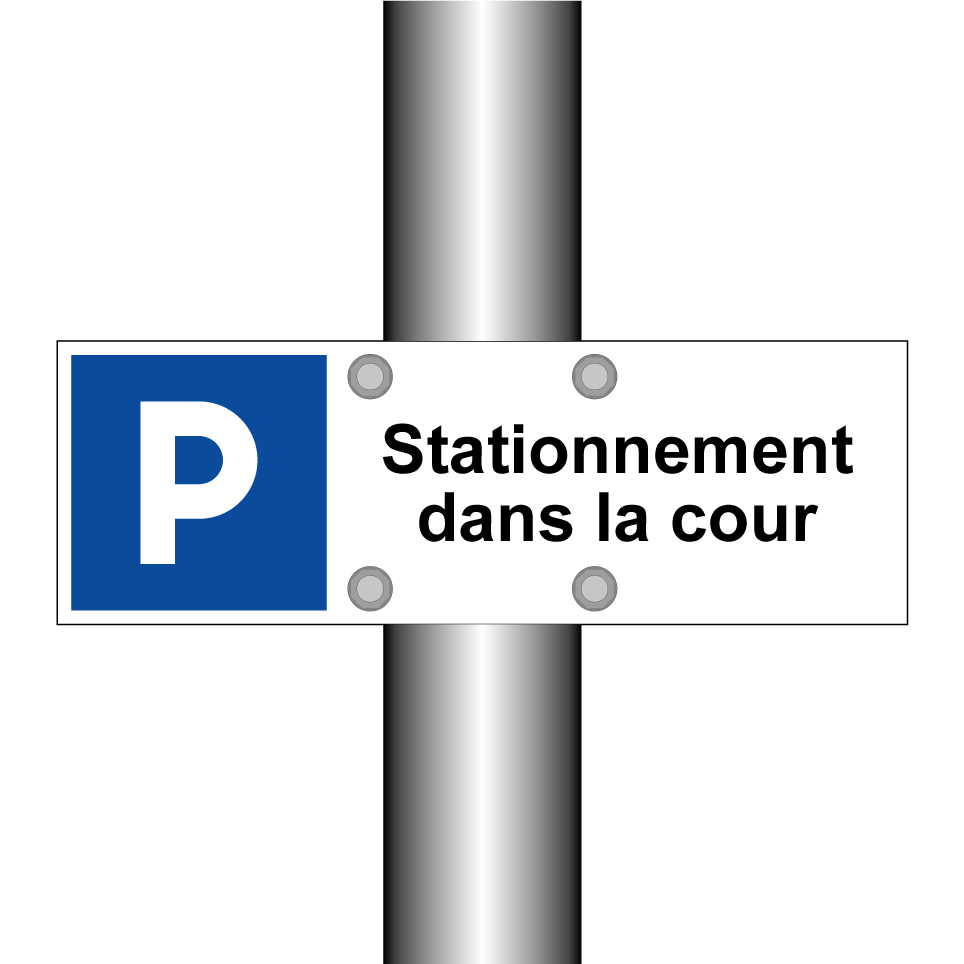 Stationnement dans la cour