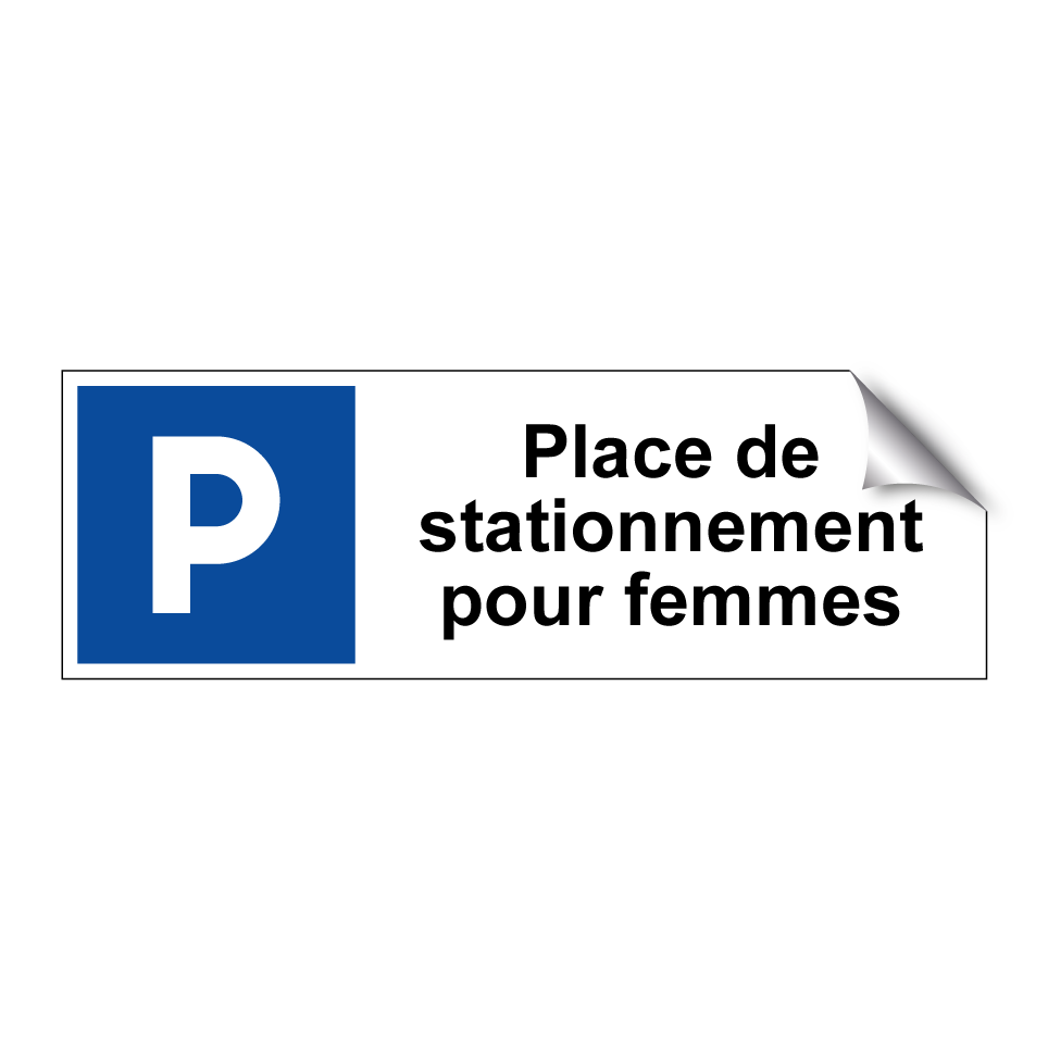 Place de stationnement pour femmes