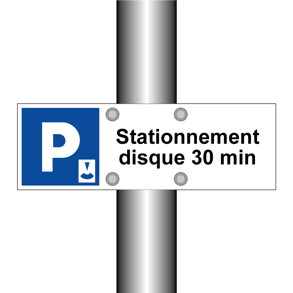 Stationnement disque 30 min