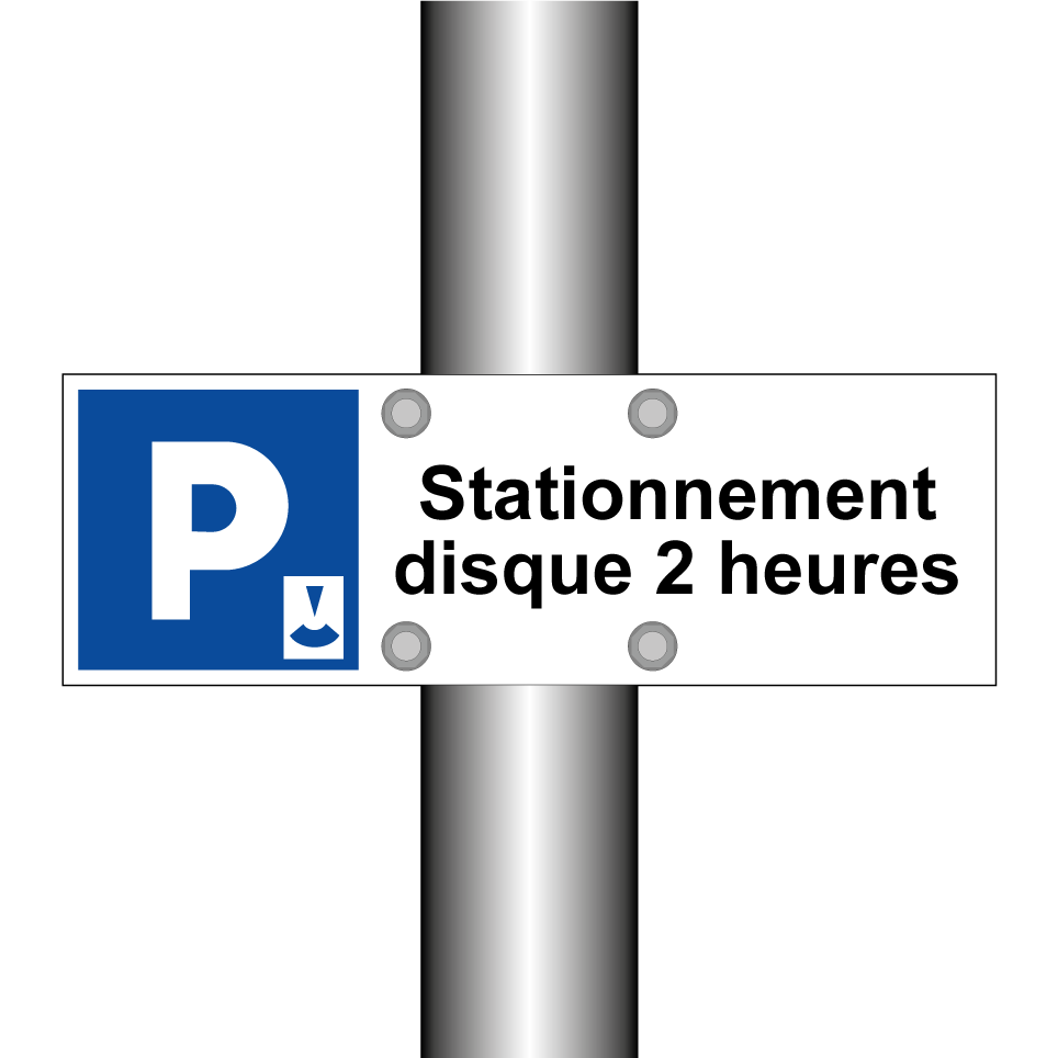 Stationnement disque 2 heures