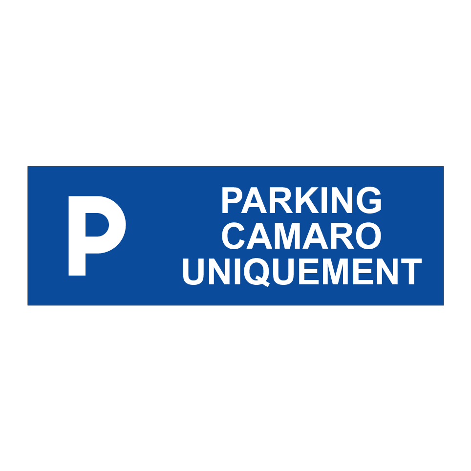 Parking Camaro uniquement
