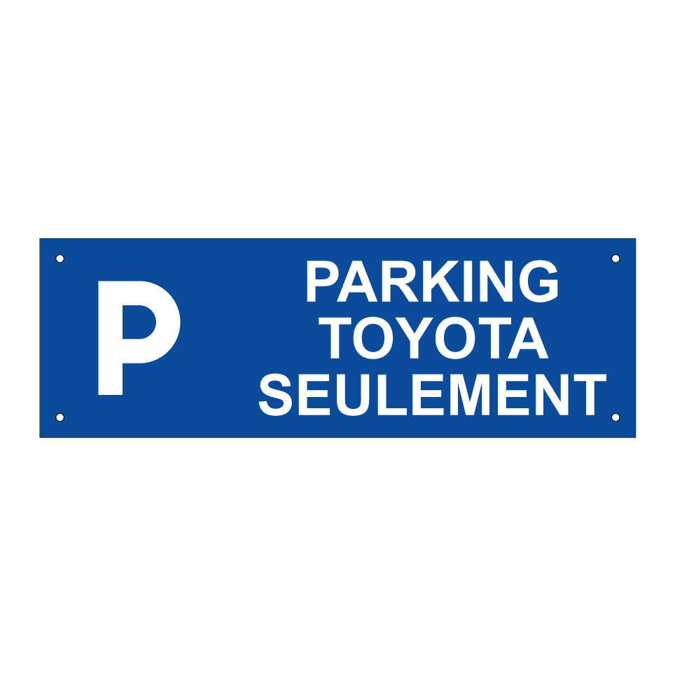 Parking Toyota Seulement