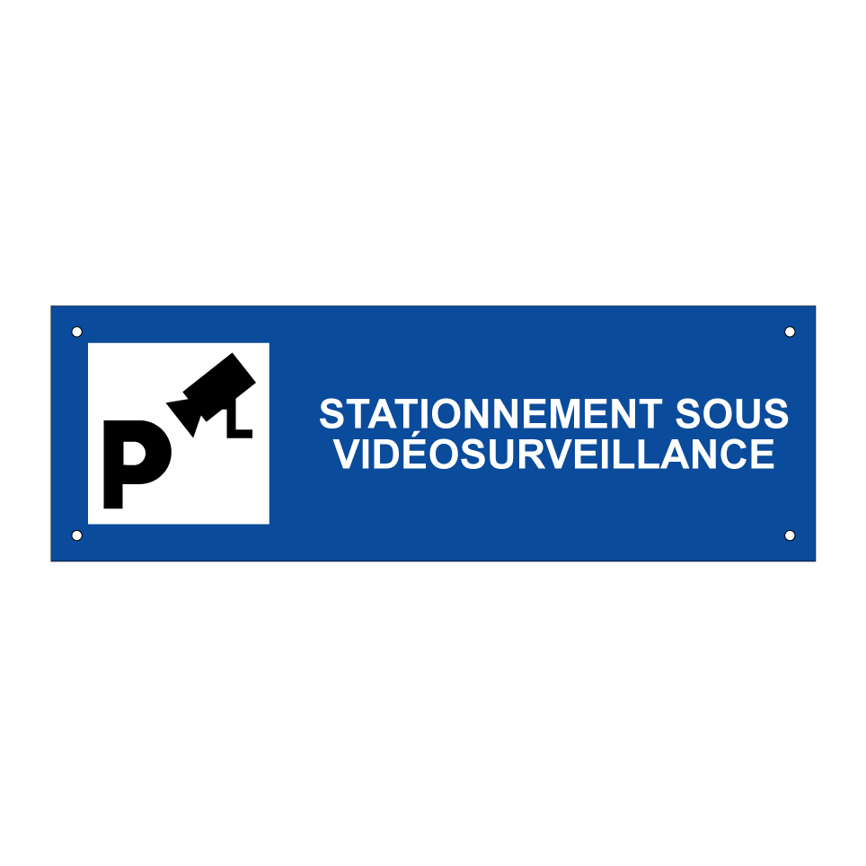 Stationnement sous vidéosurveillance