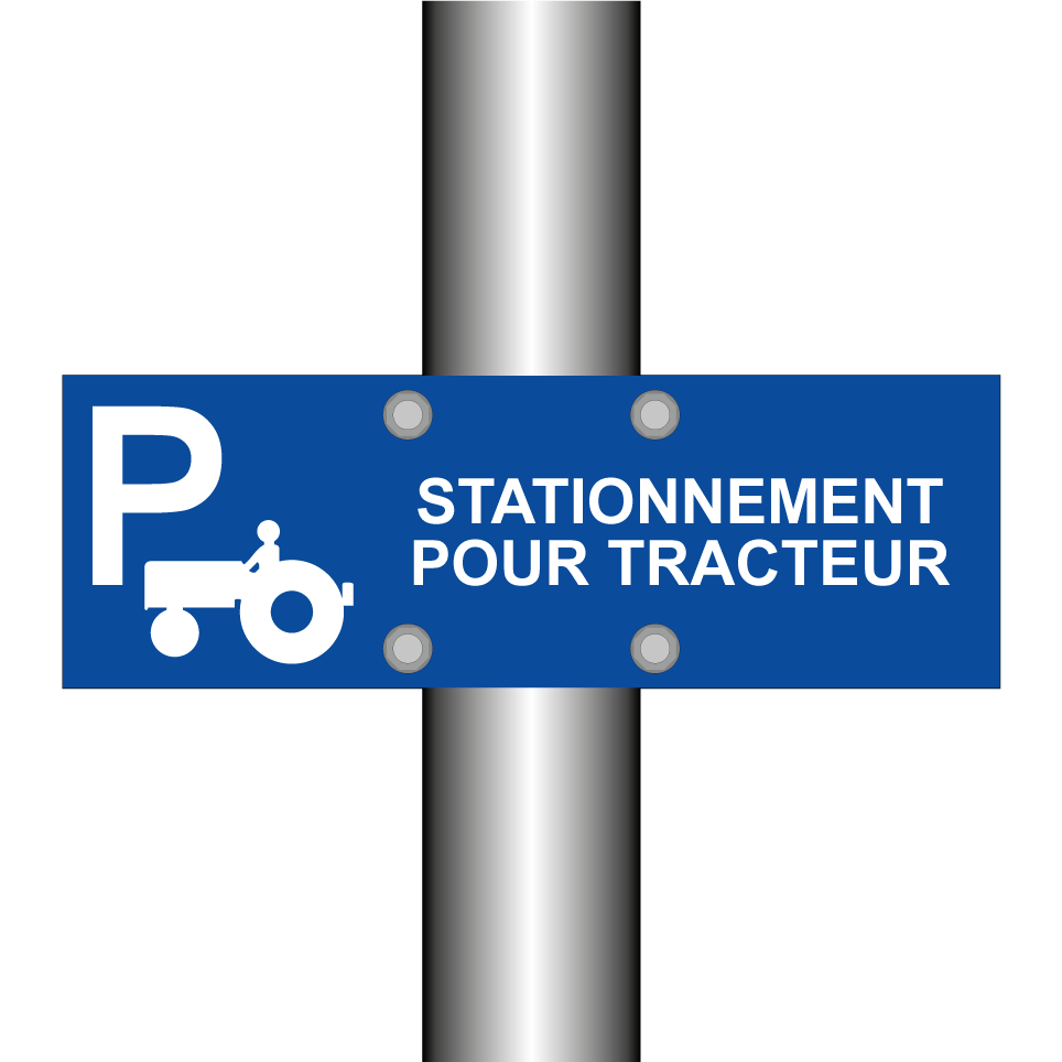 Stationnement pour tracteur
