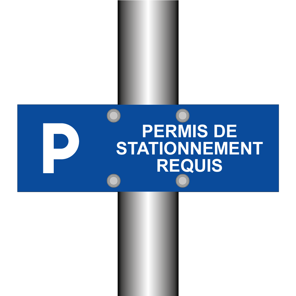 Permis de stationnement requis