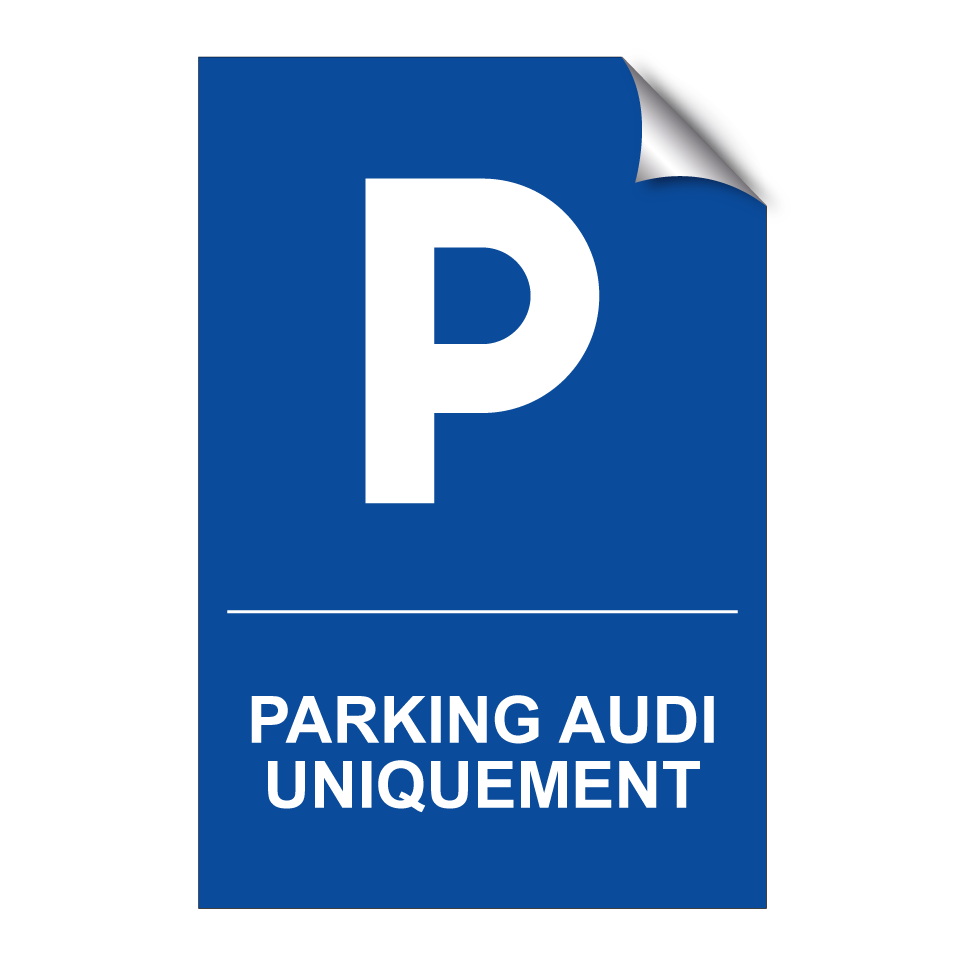 Parking Audi uniquement