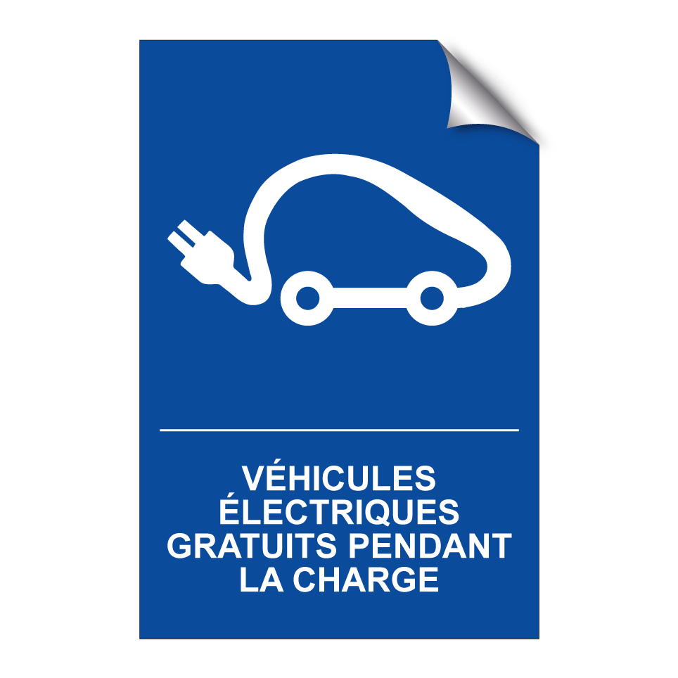 Véhicules électriques gratuits pendant la charge