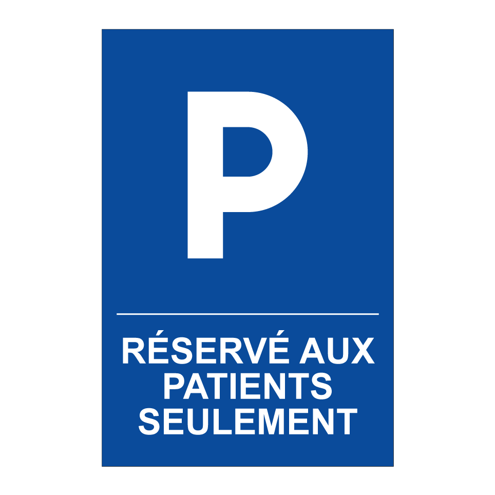 Réservé aux patients seulement