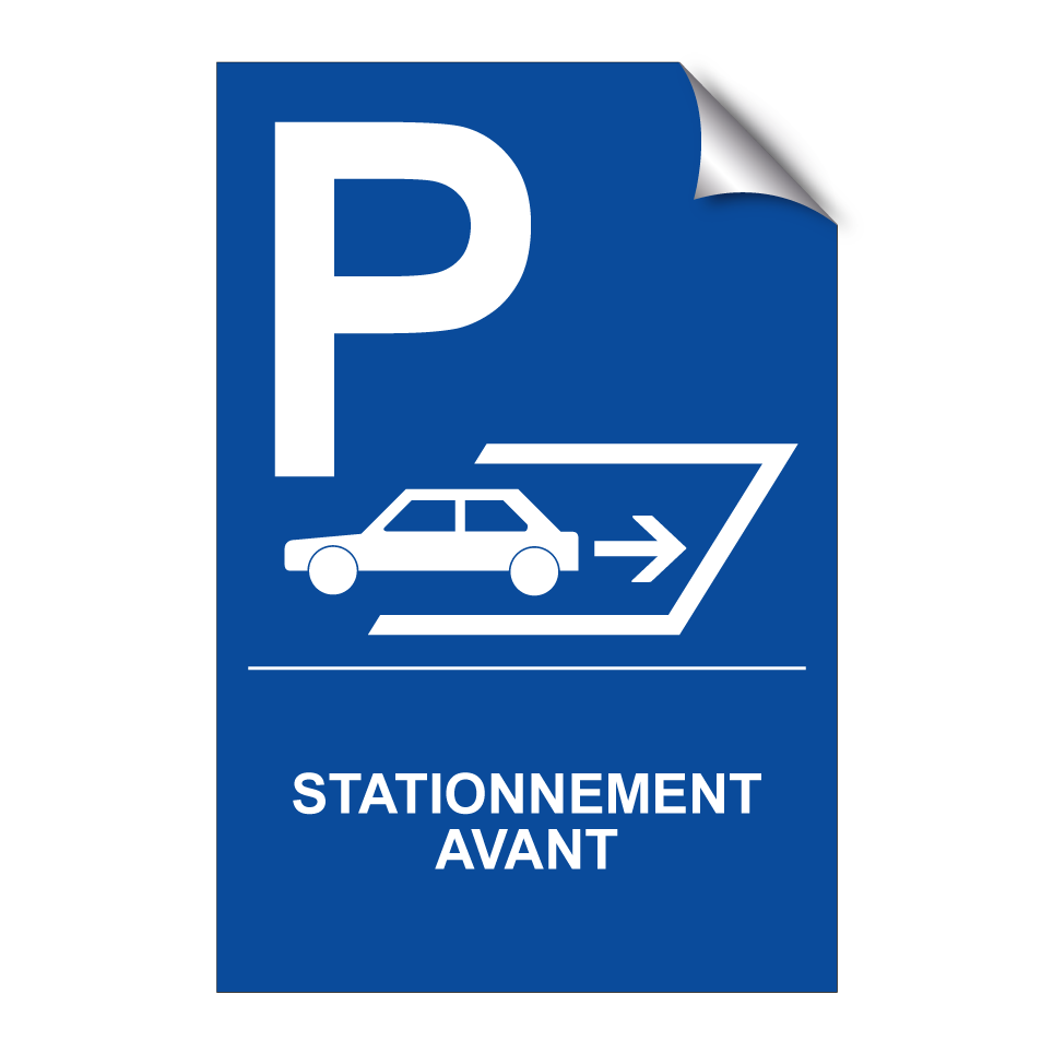Stationnement avant